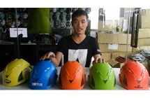 Multi color nuevo casco de seguridad modelo con precio de fábrica