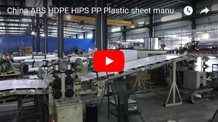 China ABS HDPE HIPS PP Plastic sheet manufacturer