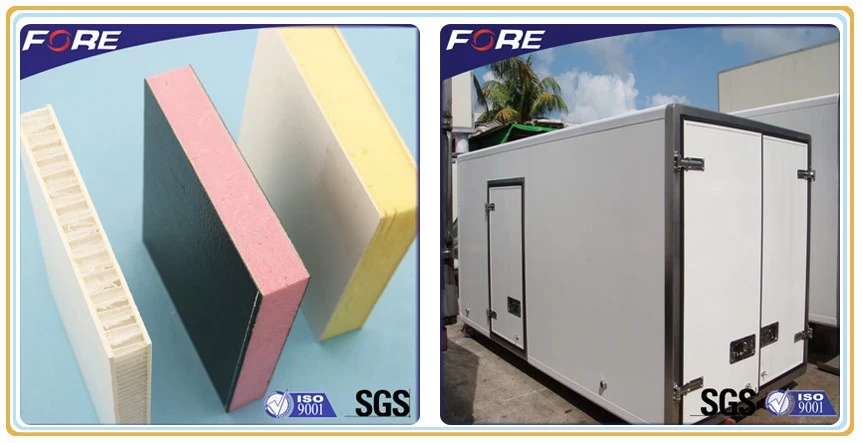 FRP Composite panels for  refrigerated truck body