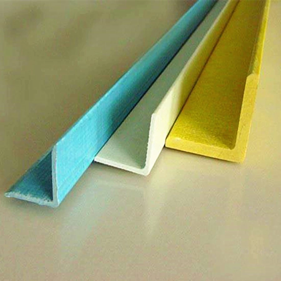 China Fiberglass Reinforced Plastic 90 Degree Structure Corners FRP GRP Angle Suppliers manufacturer