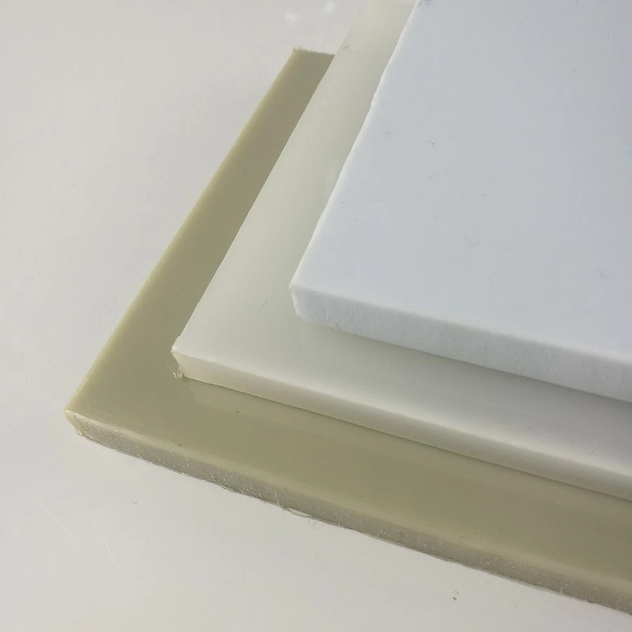 Nontoxic Thin Natural White Colored Plastic Polypropylene PP Sheet