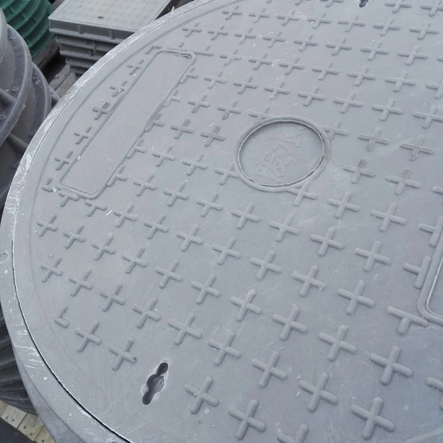 Китай SMC BMC Fiberglass Resin Composite FRP Manhole Cover производителя
