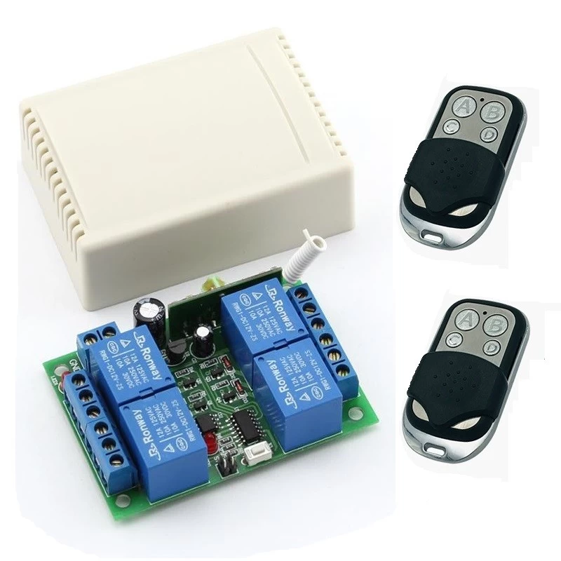 4 Channel 315mhz Wireless Rf Remote Controller