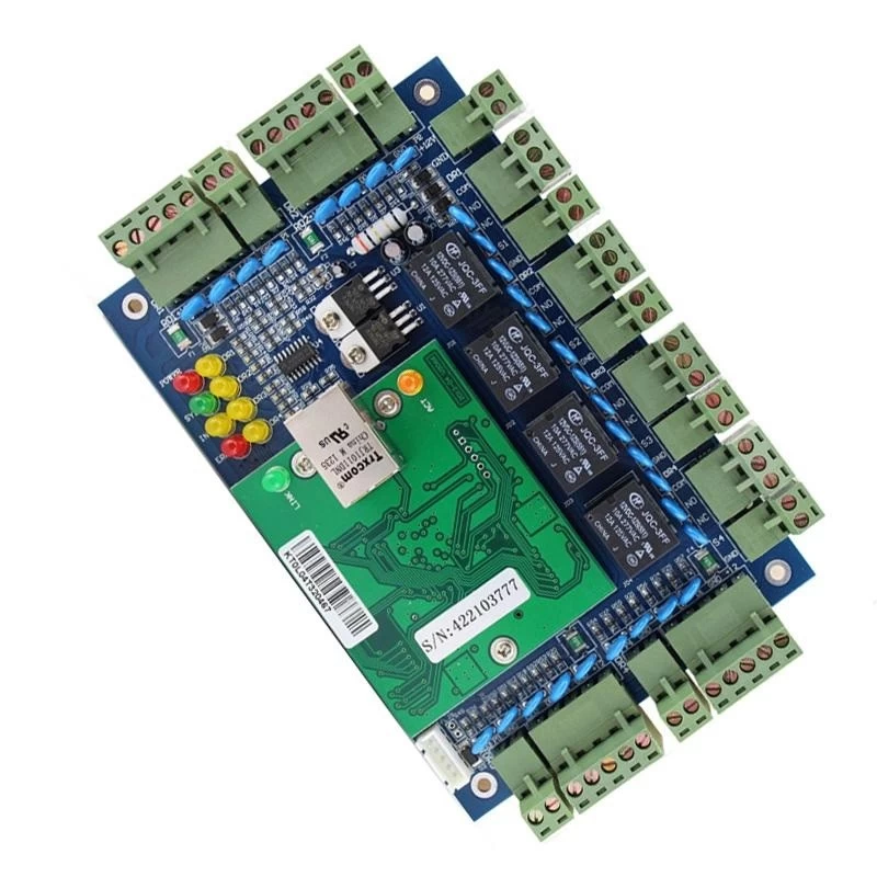 4 door controller TCP/IP/RFID weigand rfid access control board DH7004