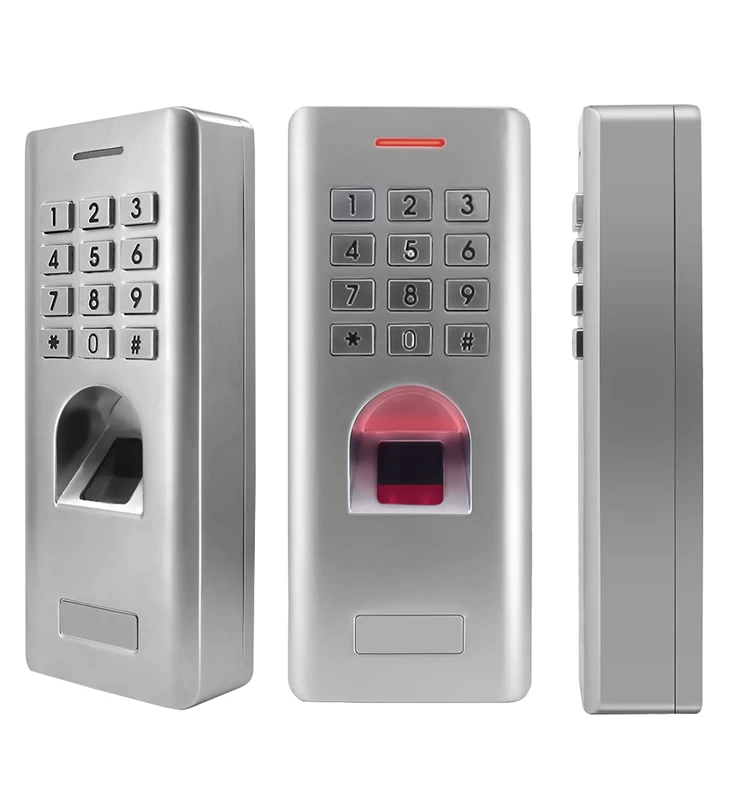 Pagkontrol ng access sa fingerprint ng metal smart card keypad DH-SF2