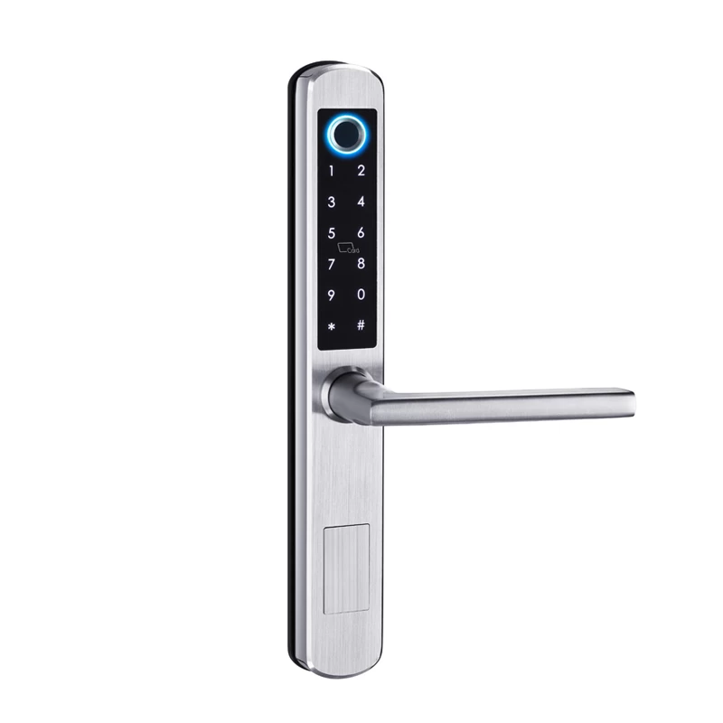 China Waterproof Aluminum Door Bluetooth Fingerprint Lock manufacturer