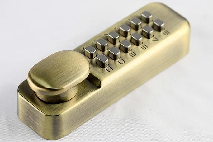 锌合金机械键盘门锁DH8801