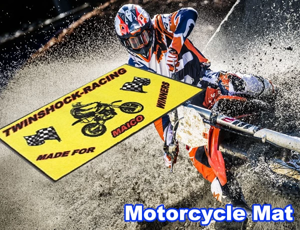 Motorcycle Pit Garage Floor Mat Carpet KTM Racing Team