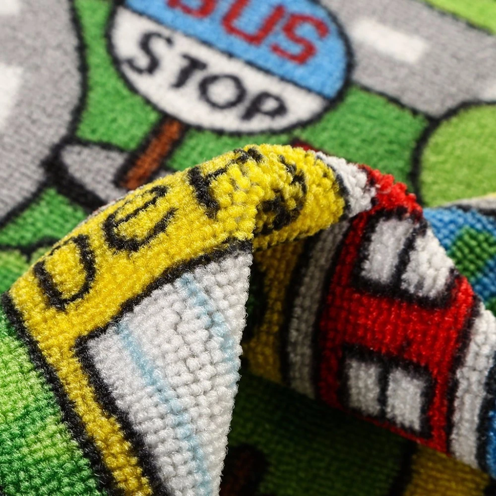 Big City Children's Rug With Street