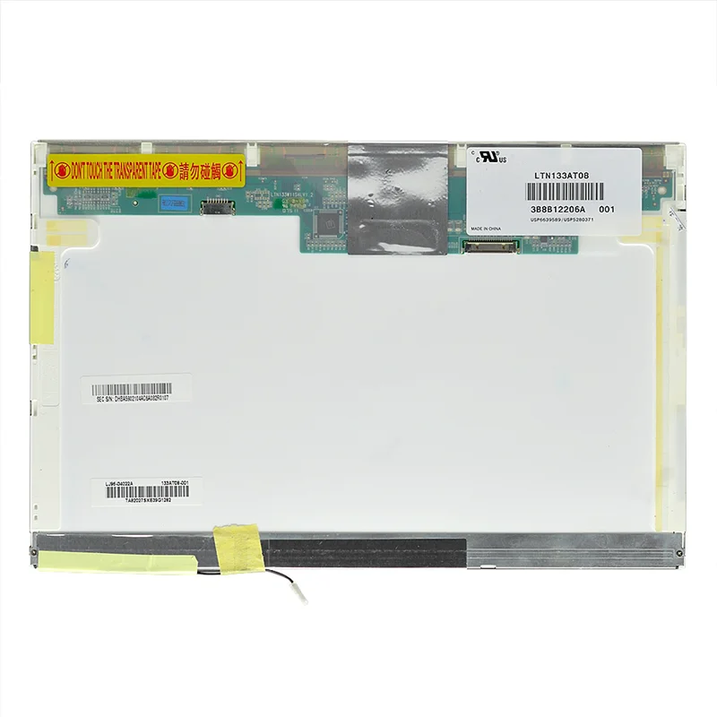 13.3 "SAMSUNG CCFL Hintergrundbeleuchtung Laptop LCD-Panel LTN133AT08-005 1280 × 800 cd / m2 C / R