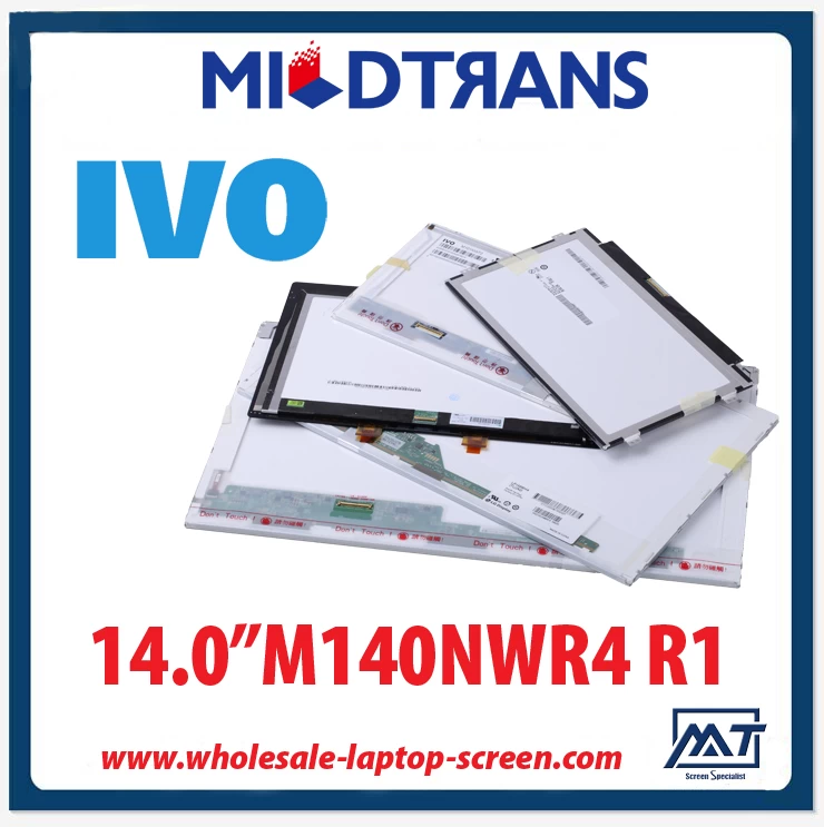 China 14.0" IVO WLED backlight notebook TFT LCD M140NWR4 R1 1366×768 cd/m2 200 C/R 500:1 manufacturer