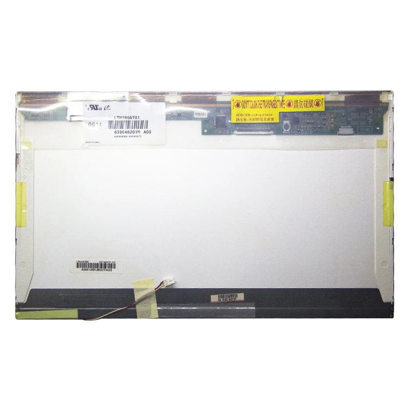 16.0 "SAMSUNG CCFL دفتر الخلفية لوحة الكمبيوتر LCD LTN160AT01-C01 1366 × 768