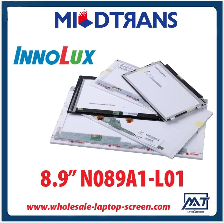 China 8.9" Innolux CCFL backlight laptop TFT LCD N089A1-L01 1280×768 cd/m2 200 C/R 300:1 manufacturer