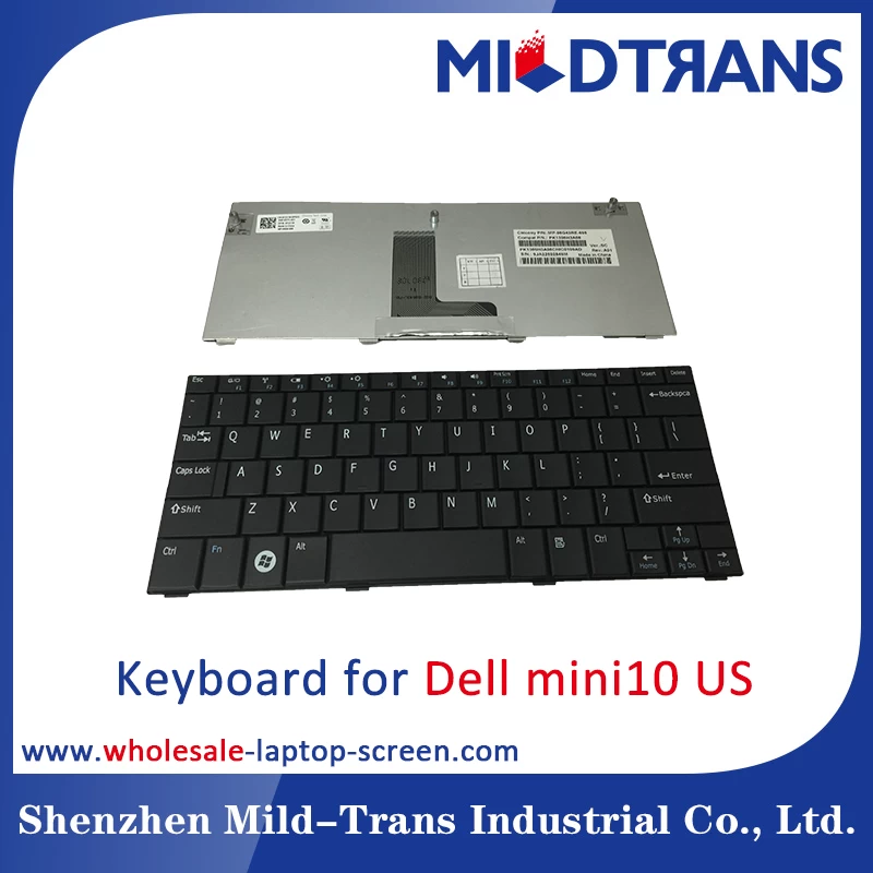 China China Wholesale High Quality DELL MINI 10 Laptop Keyboards manufacturer
