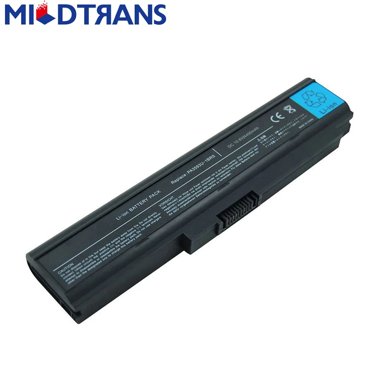 Pour Toshiba U300 U305 PA3593U-1BRS PA3594U-1BAS PA3594U-1BRS PABAS110 PABAS111 Batterie d'ordinateur portable