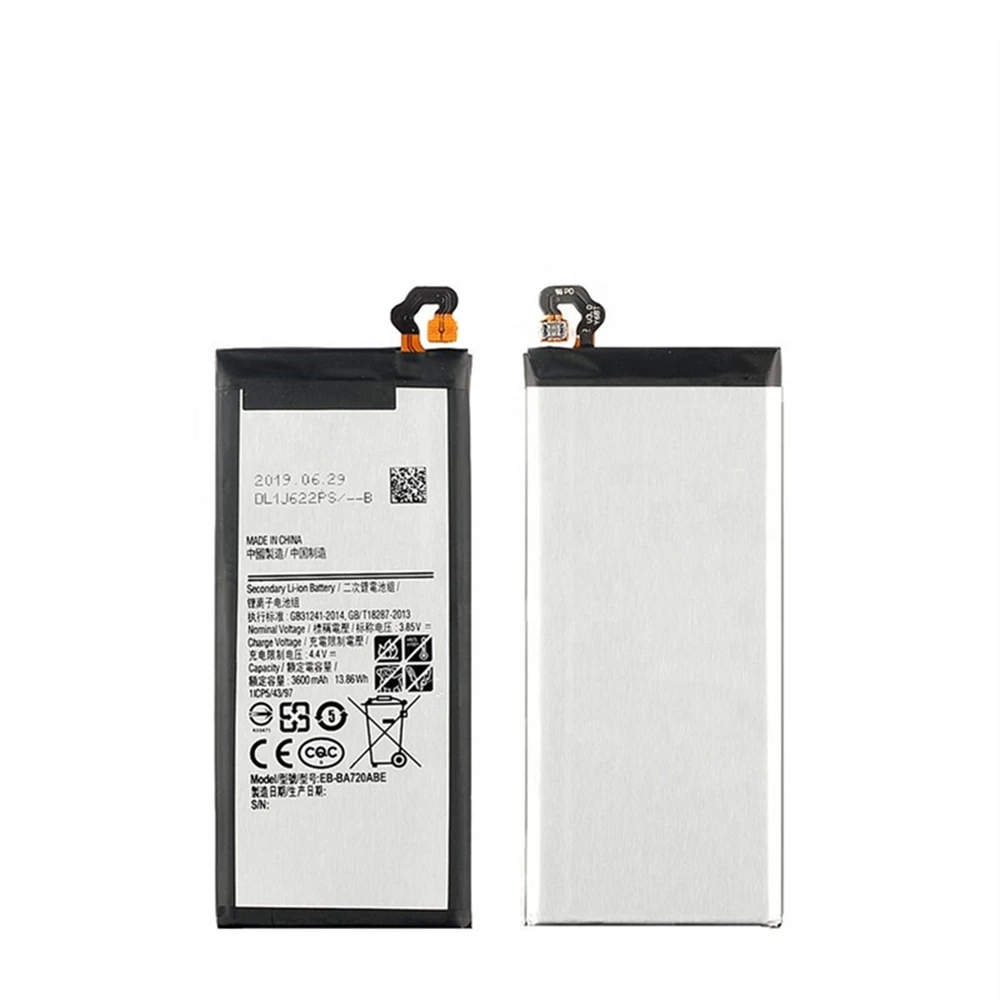 Ersatz EB-BA720ABE 3600mAh Li-Ion-Batterie für Samsung Galaxy A7 2017 A720 Telefonbatterie