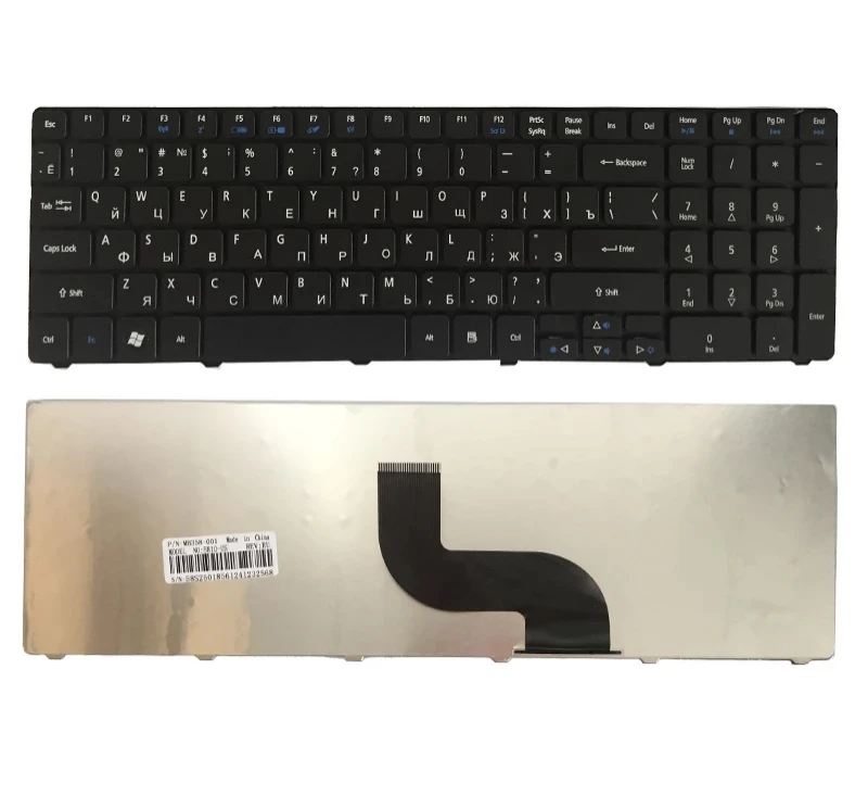 Russian Keyboard for Acer Aspire 5551g 5560G 5560 5551 5552 5552g 5553 5553g 5625 5736 5741 RU laptop keyboard NEW