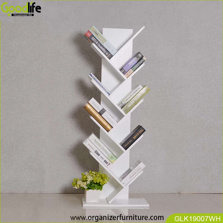 2019 best seller wooden home furniture book shelf  for reading home modern and fashion furniture GLK19006