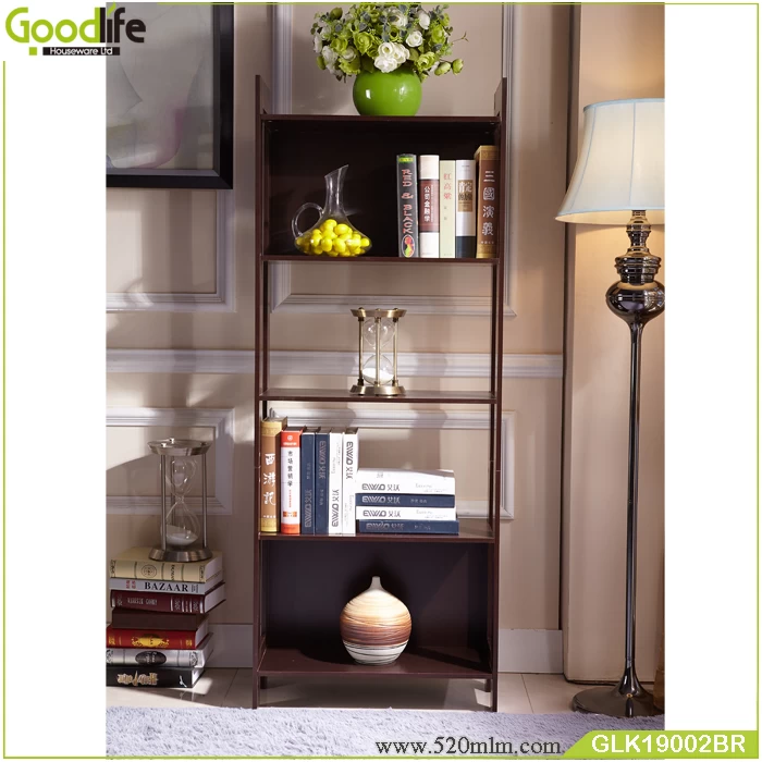 Creative wooden book shelf with tree shape bookcase desktop bookshelf durable mini simple design