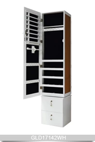GLD17142 multifunction 360 rotating storage cabinet