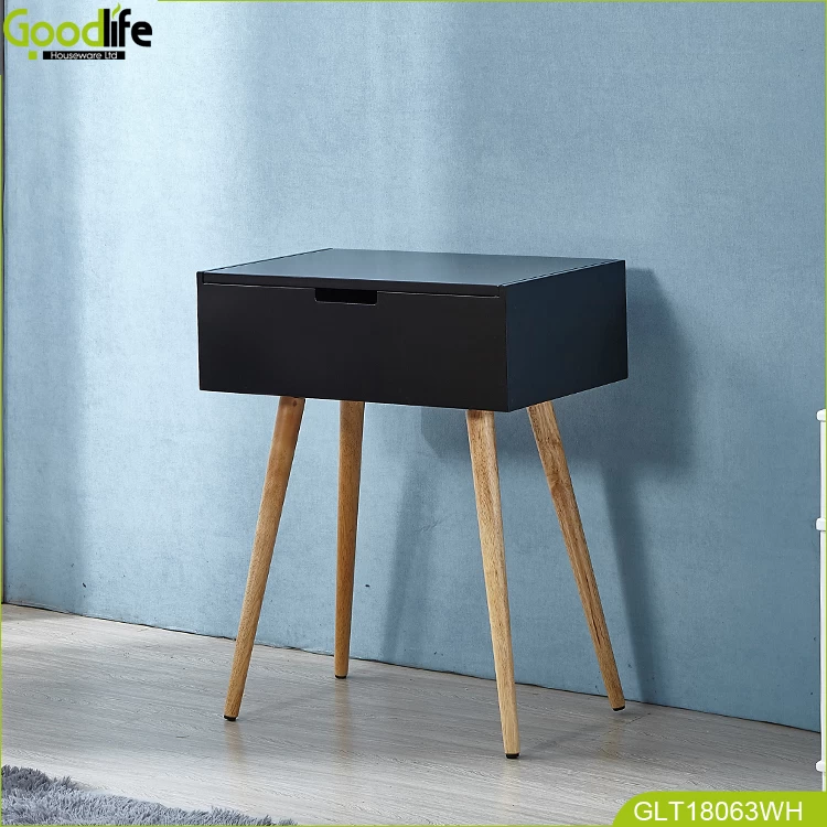 GoodLife Save Space table avec le bois en caoutchouc solide pour les filles/Lady making up GLT18063