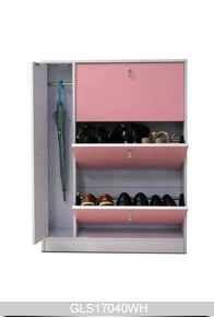 meubles de Couloir étagère à chaussures coffret en bois avec rangement parapluie armoire GLS17040