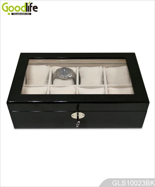 High Gloss Montre Boîte en bois pour 8 montres GLS10023