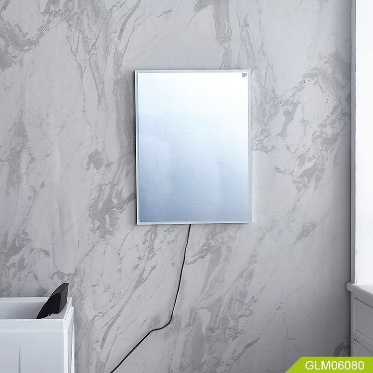 Modern Design Mirror With Touch Switch Environmental Protection LED Bathroom Mirror