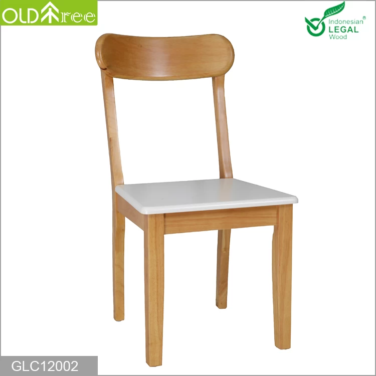 Modern simple new design solid wood chair with backrest for kid studying relax and hotel chair