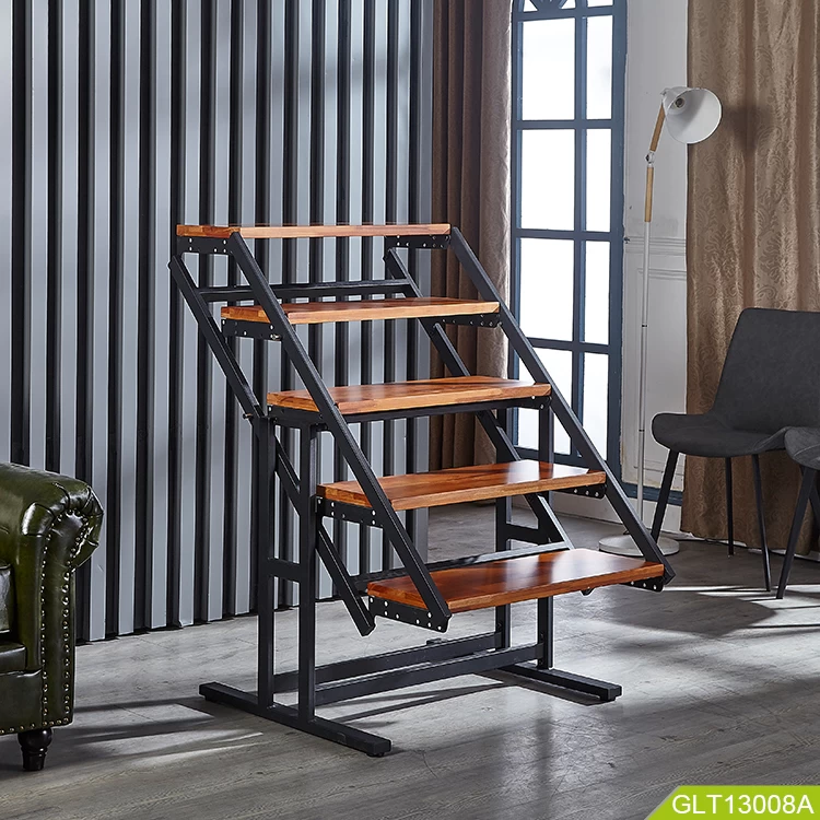 Modern wooden furniture with real wood and convert rack