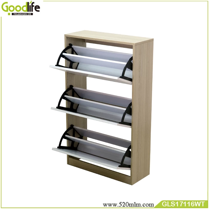 OEM/ODM wooden shoe rack cabinet -shoe cabinet furniture in China factory