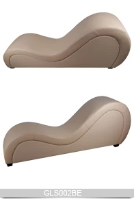 PU sexe lit en cuir amour de meubles sexe canapé chaise de sexe pour GLS002 de chambre