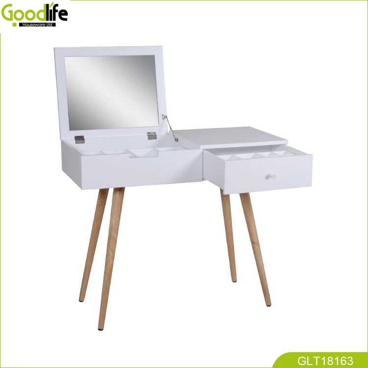 Professional made fashion and luxury makeup table with mirror GLT18163