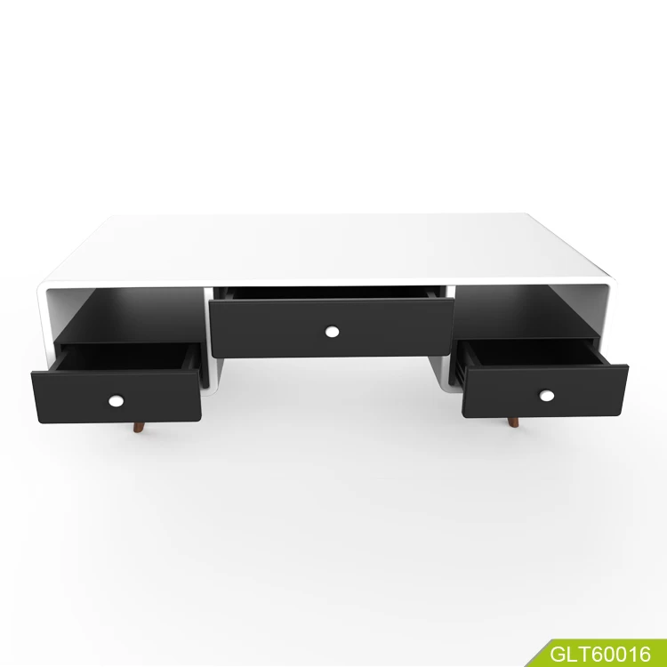 Rectangular tea table Nordic wooden coffee table simple living room coffee table