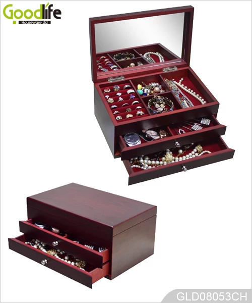 Royal sex furniture jewelry set box model with mirror