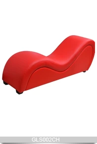 Sex furniture for bedroom PU leather make love sofa chair GLS002