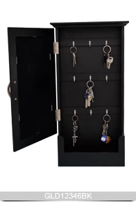 Wall mounted wooden key cabinet GLD12346C