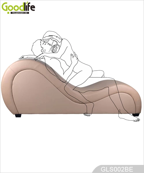 Wooden Sex sofa chair for adult couples sex living room furniture