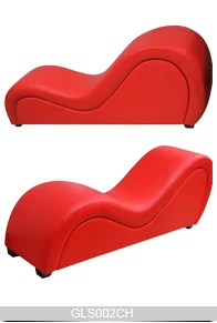 bedroom furniture long sex sofa chair PU leather couch from china