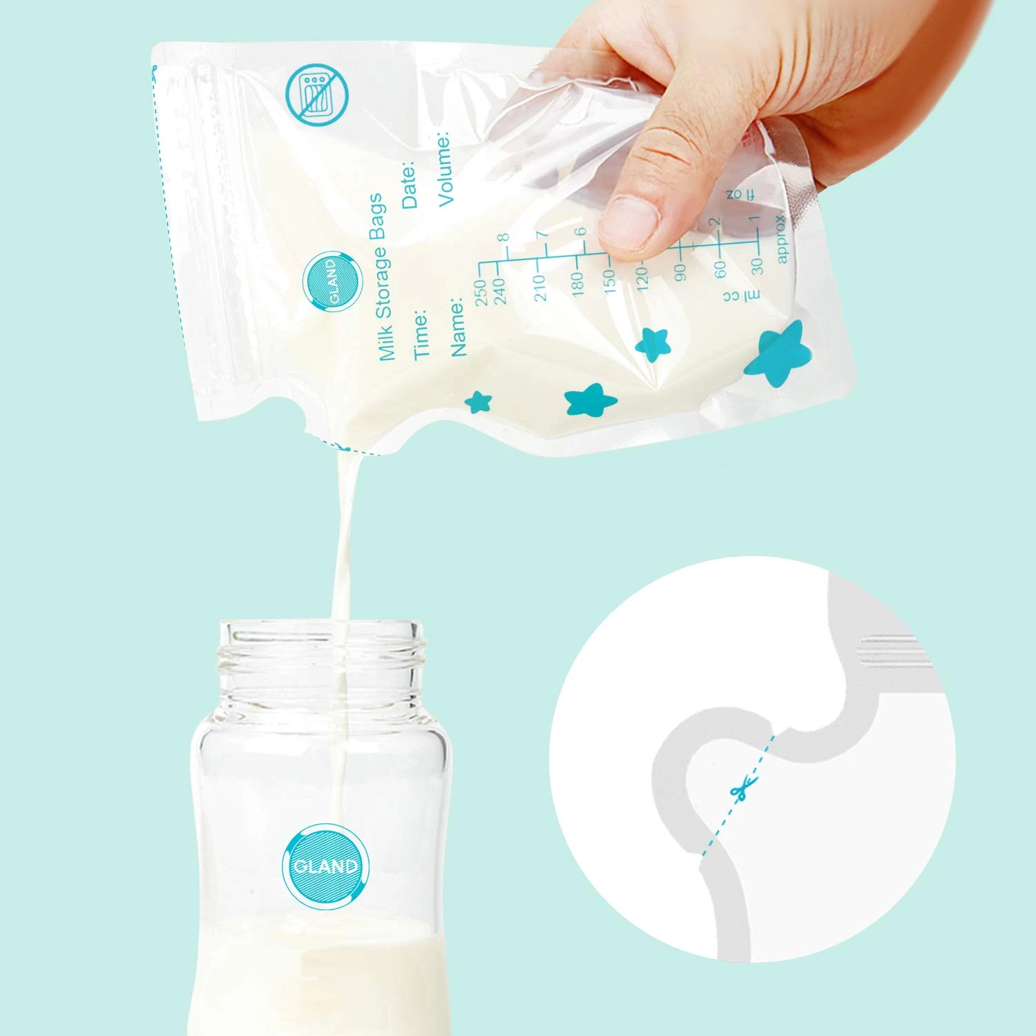 Disposable Breast Milk Storage Bag