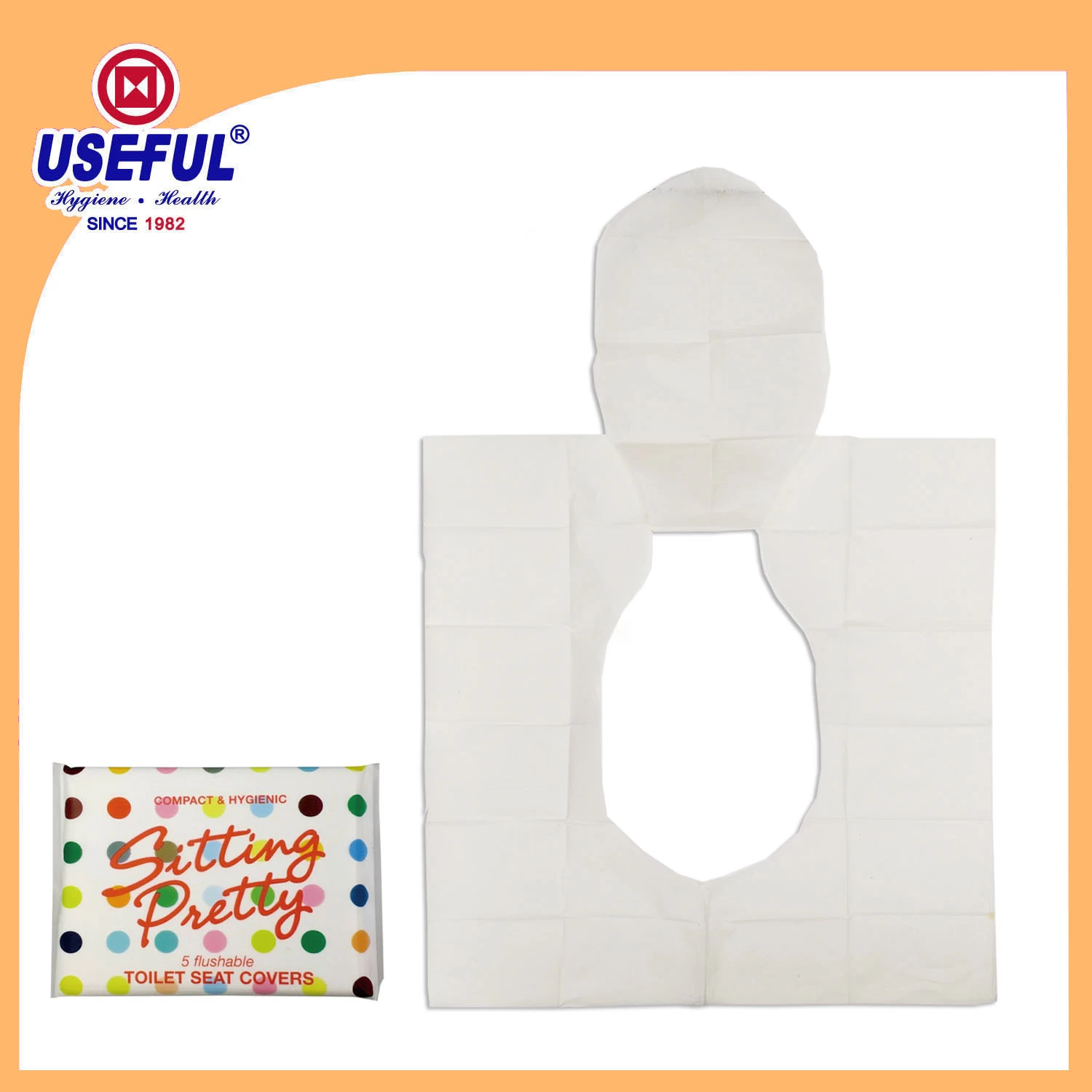Flushable Toilet Seat Cover for Promotion