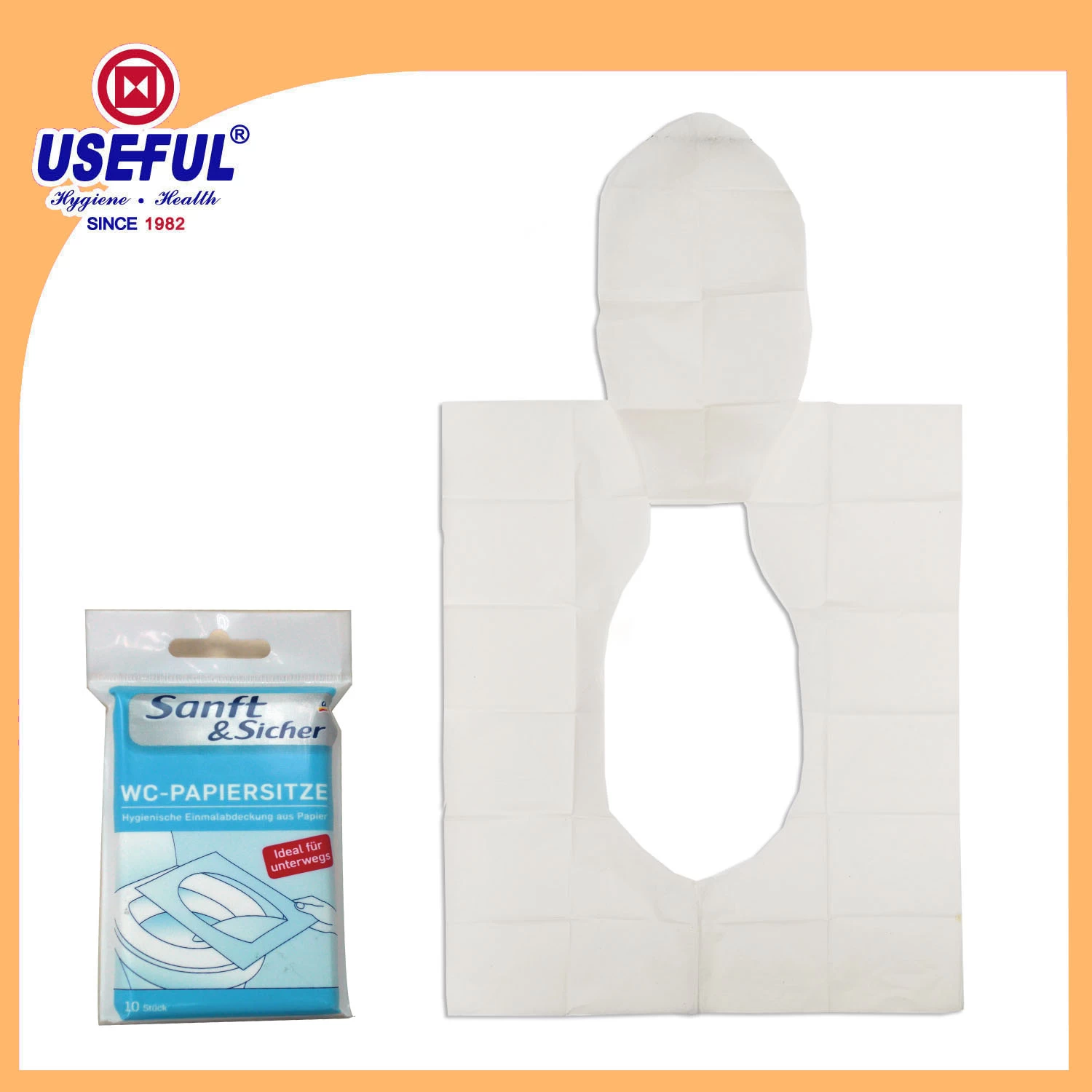 Flushable Toilet Seat Cover for promotion -small size