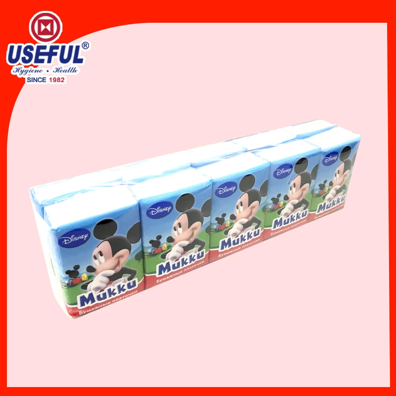 Mini Pocket Tissue Set für Premium (10 Packs x 10 x 3 Lagen)