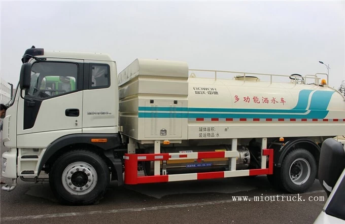 Китай 190 hp 4x2 dual fuel water tank truck производителя
