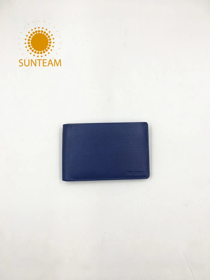 High quality leather wallet manufacturer