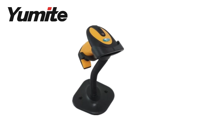 YT-1101A Wired Auto Sense Laser Barcode Scanner with Stand