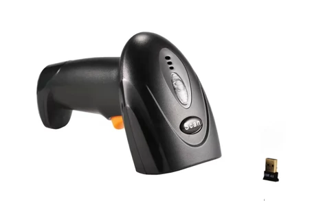 China 3 in 1 usb wired barcode scanner 2.4G Bluetooth wireless barcode reader 1D 2D manufacturer