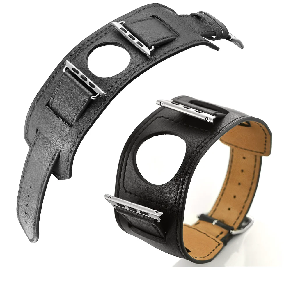 Yeni varış moda elma deri deri yedek bantları