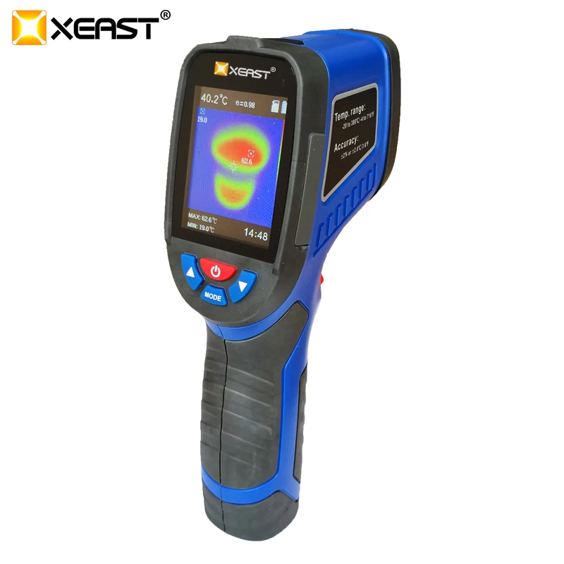 The Pictures of Different Views of Smart Phone Infrared Imaging Camera XE-26