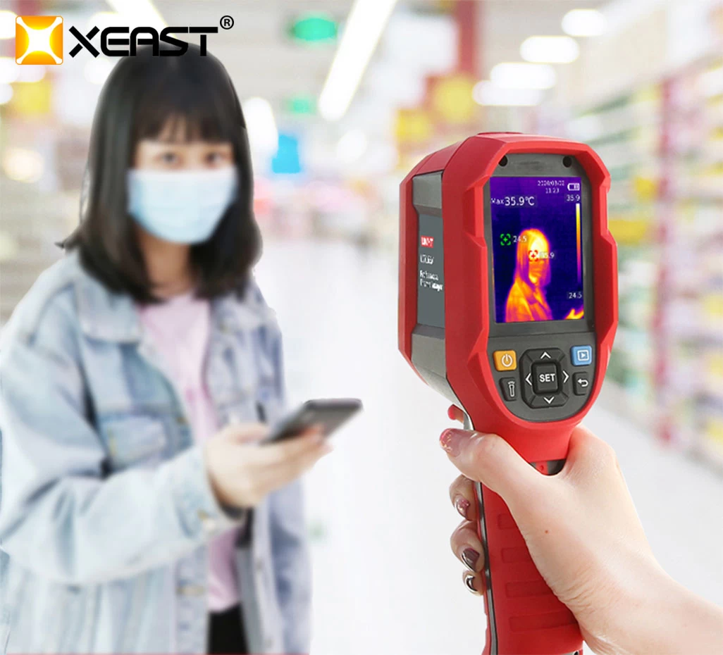 China XEAST UTi165H Termômetro de infravermelho sem contato IR Imager de alarme de alta temperatura 30-45 Celsius fabricante